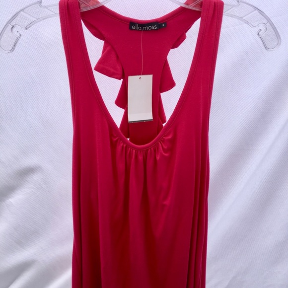 Ella Moss Ruffle Strap Racerback Top - Picture 6 of 7